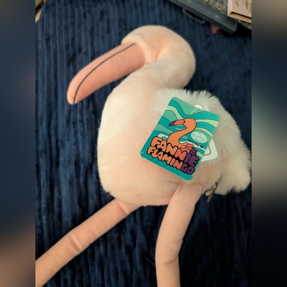 Pink Flamingo Plush Toy By The Heritage Collection stuffed animal